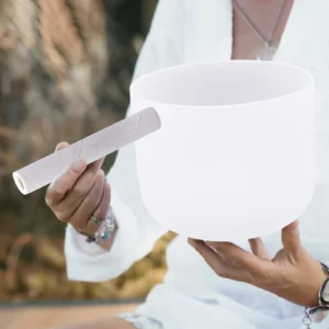 Cuenco de Cuarzo Nota Fa – Terapia de Sonido y Meditación Profunda