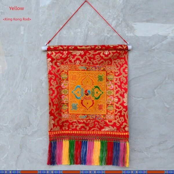 Cuadro Decorativo Tibetano – Los Ocho Símbolos Auspiciosos - Imagen 3