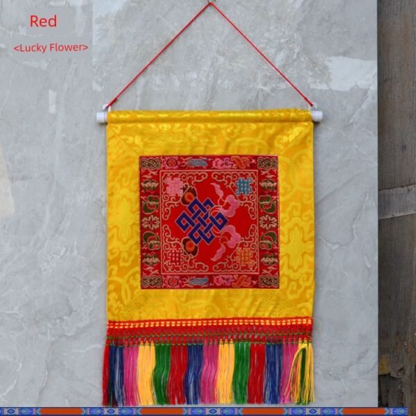 Cuadro Decorativo Tibetano – Los Ocho Símbolos Auspiciosos - Imagen 6