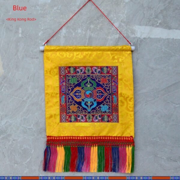 Cuadro Decorativo Tibetano – Los Ocho Símbolos Auspiciosos - Imagen 4