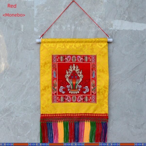Cuadro Decorativo Tibetano – Los Ocho Símbolos Auspiciosos - Imagen 2